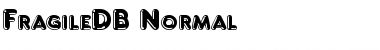 Download FragileDB Font Download FragileDB Font