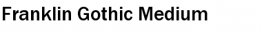 Download Franklin Gothic Medium Font Download Franklin Gothic Medium Font