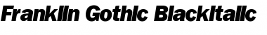 Download Franklin_Gothic-BlackItalic Font Download Franklin_Gothic-BlackItalic Font