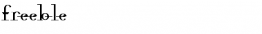 Download freeble Font Download freeble Font