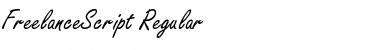 Download FreelanceScript Font Download FreelanceScript Font