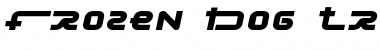 Download Frozen Dog Treats Font Download Frozen Dog Treats Font