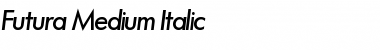 Download Futura-Medium Italic Font Download Futura-Medium Italic Font