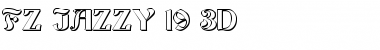 Download FZ JAZZY 19 3D Font Download FZ JAZZY 19 3D Font