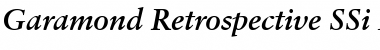 Download Garamond Retrospective SSi Font Download Garamond Retrospective SSi Font