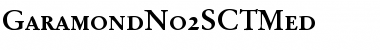 Download GaramondNo2SCTMed Font Download GaramondNo2SCTMed Font