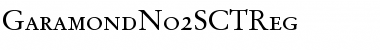 Download GaramondNo2SCTReg Font Download GaramondNo2SCTReg Font