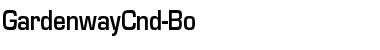 Download GardenwayCnd-Bo Font Download GardenwayCnd-Bo Font