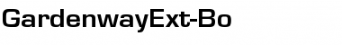 Download GardenwayExt-Bo Font Download GardenwayExt-Bo Font