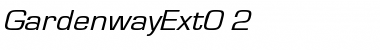 Download GardenwayExtO 2 Font Download GardenwayExtO 2 Font
