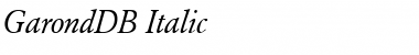 Download GarondDB Font Download GarondDB Font