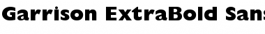 Download Garrison ExtraBold Sans Font Download Garrison ExtraBold Sans Font