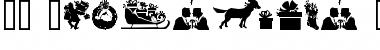 Download GE Christmas Silhouettes Font Download GE Christmas Silhouettes Font