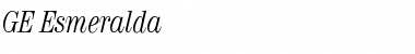 Download GE Esmeralda Font Download GE Esmeralda Font