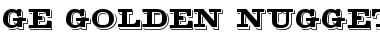 Download GE Golden Nugget Font Download GE Golden Nugget Font