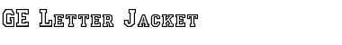 Download GE Letter Jacket Font Download GE Letter Jacket Font