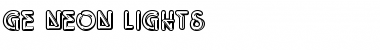 Download GE Neon Lights Font Download GE Neon Lights Font