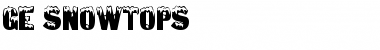 Download GE Snowtops Font Download GE Snowtops Font