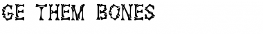 Download GE Them Bones Font Download GE Them Bones Font