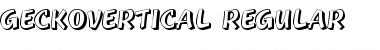 Download GeckoVertical Font Download GeckoVertical Font