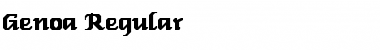 Download Genoa Font Download Genoa Font