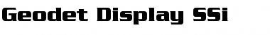 Download Geodet Display SSi Font Download Geodet Display SSi Font