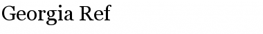 Download Georgia Ref Font Download Georgia Ref Font