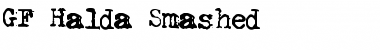 Download GF Halda Smashed Font Download GF Halda Smashed Font
