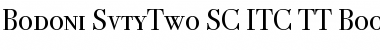 Download Bodoni SvtyTwo SC ITC TT Font Download Bodoni SvtyTwo SC ITC TT Font