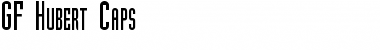 Download GF Hubert Caps Font Download GF Hubert Caps Font