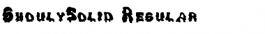 Download GhoulySolid Font Download GhoulySolid Font