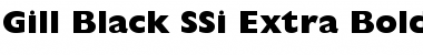 Download Gill Black SSi Font Download Gill Black SSi Font
