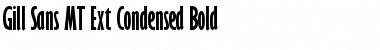 Download Gill Sans MT Ext Condensed Bold Font Download Gill Sans MT Ext Condensed Bold Font