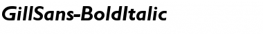 Download GillSans-BoldItalic Font Download GillSans-BoldItalic Font