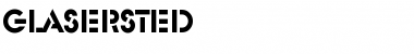 Download GlaserSteD Font Download GlaserSteD Font