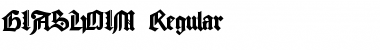 Download GLASHOLM Font Download GLASHOLM Font