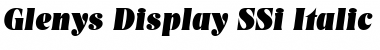 Download Glenys Display SSi Font Download Glenys Display SSi Font