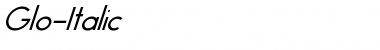 Download Glo-Italic Font Download Glo-Italic Font