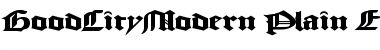 Download GoodCityModern Plain Ex Font Download GoodCityModern Plain Ex Font