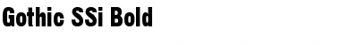 Download Gothic SSi Font Download Gothic SSi Font