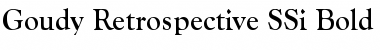 Download Goudy Retrospective SSi Font Download Goudy Retrospective SSi Font