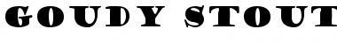 Download Goudy Stout Font Download Goudy Stout Font