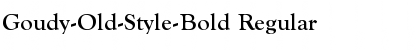 Download Goudy-Old-Style-Bold Font Download Goudy-Old-Style-Bold Font