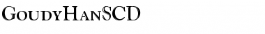Download GoudyHanSCD Font Download GoudyHanSCD Font