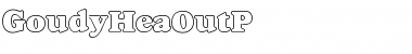 Download GoudyHeaOutP Font Download GoudyHeaOutP Font