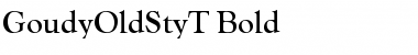 Download GoudyOldStyT Font Download GoudyOldStyT Font