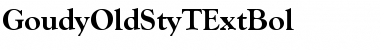 Download GoudyOldStyTExtBol Font Download GoudyOldStyTExtBol Font