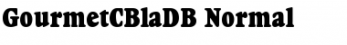 Download GourmetCBlaDB Font Download GourmetCBlaDB Font