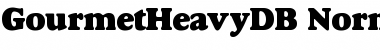 Download GourmetHeavyDB Font Download GourmetHeavyDB Font