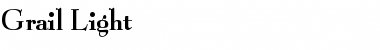 Download Grail Light Font Download Grail Light Font